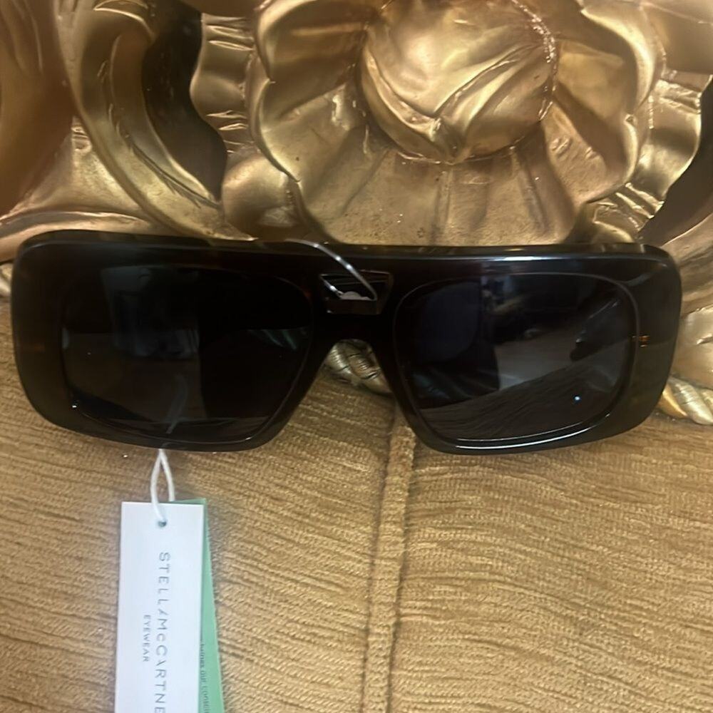 STELLA MC CARTNEY OVERSIZED SQUARE FRAME SUNGLASSES SC400491 52V 54016 135‎ 3